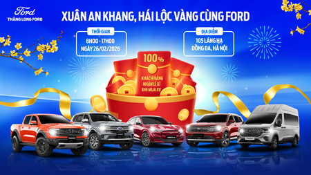 XUÂN AN KHANG – HÁI LỘC VÀNG CÙNG FORD